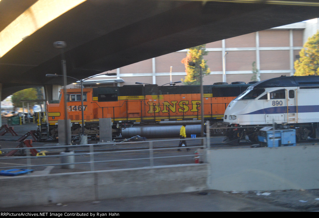 BNSF SD60M In LA